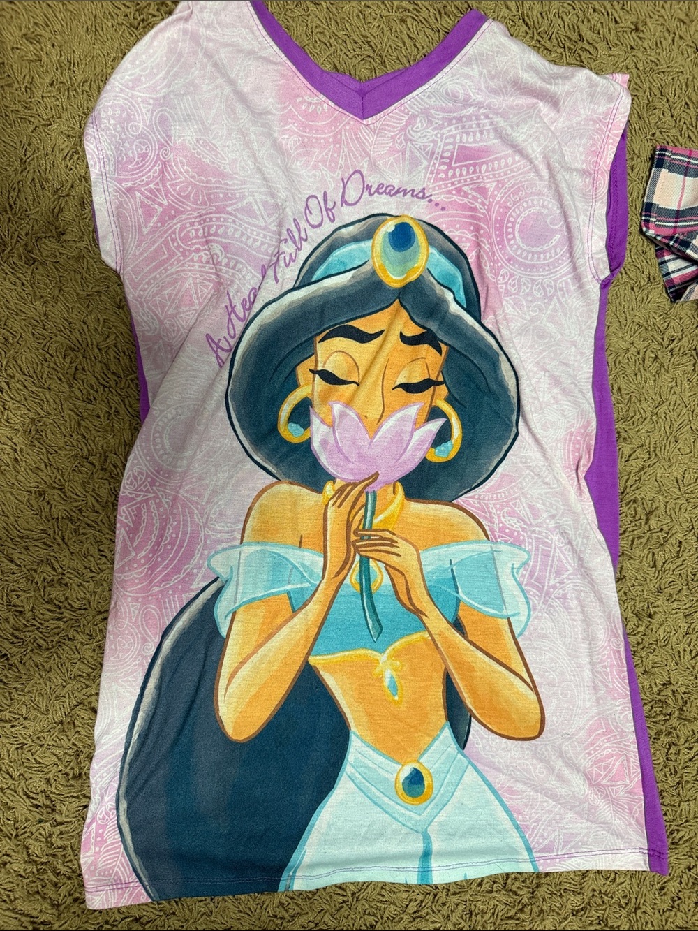 Girls' Jasmine Nightgown - Pink & Purple